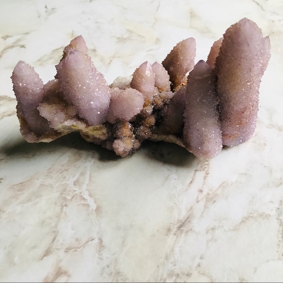 Large Amethyst Spirit Cactus Quartz - Picture 7 of 8